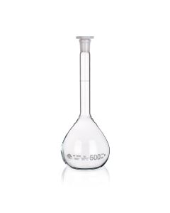 Simax Volumetric Flask Class B with plastic stopper 100ml Borosilicate glass, Pack of 10