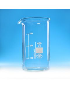 Simax High Form Beaker graduated , Borosilicate Glass, 150ml, Pack of 10