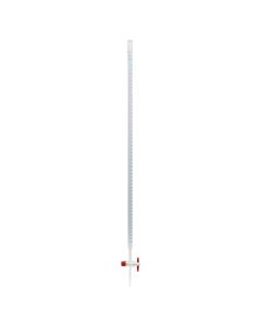 Glassco Glassco Burette, Straight Bore With PTFE Stopcock, Class A, 50ml