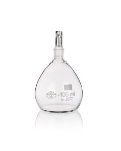 Simax Bottles Specific Gravity 100ml Borosilicate glass, Pack of 10