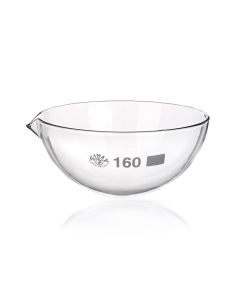 Simax Evaporating Dish Rb, OD:60, Borosilicate Glass, Pack of 10