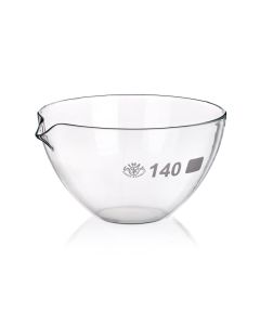 Simax Evaporating Dish Flat Bottom, OD:115mm, Borosilicate Glass, Simax, Pack of 10