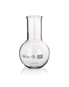 Simax Flask Flat Bottom Wide Neck 100ml Borosilicate glass, Pack of 10