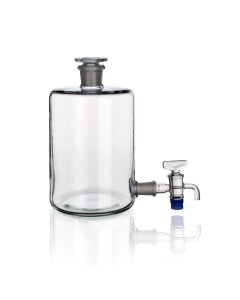 Simax Aspirator, Stopper, Stopcock, 5000ml, Borosilicate glass, Pack of 3