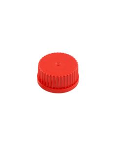 Simax Screw Top GL45 for 2070 bottle, Red with PTFE faced silicon liner, Autoclavable to 200 Deg C
