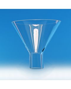 Simax Power Funnels filling, wide stem 100mm diamter Borosilicate glass, Pack of 10