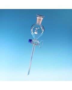 Simax Funnel Separatory, Globe shape with plastic stopper, 2000ml, Glass stopcock, Borosilicate glass