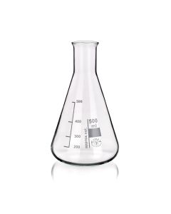 Simax Erlenmeyer Flask narrow neck, 5000ml, Borosilicate glass, Pack of 2