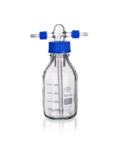 Simax Gas Washing bottle, Dreschel, Simax borosilicate glass, 500ml