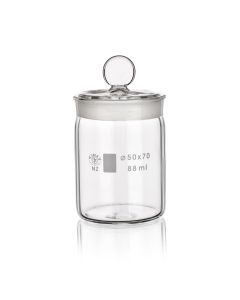 Academy Weighing bottles, tall form 30 x 50mm Borosilicate glass, Pack of 10