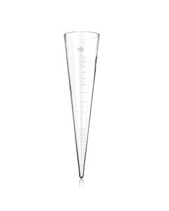 Simax Imhoff Cones, closed tip, 1000ml, Swiss sub divisions, Borosilicate glass
