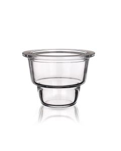 Simax Desiccator, Bottom Section Only, 200mm Approx Diameter at Disc, For 280 Desiccators, Borosilicate 3.3 Glass