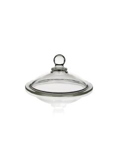 Simax Desiccator, Lid Section Only, Knob Type, Top to fit bottom with 200mm Approx Diameter at Disc, For 280 Desiccators, Borosilicate 3.3 Glass