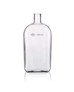 Simax Culture Flask, Central Neck 1000ml Borosilicate glass, Pack of 6