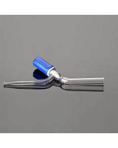 Glassco Stopcock for burette, Rotaflow stopcock, 2.5mm bore, Borosilicate glass