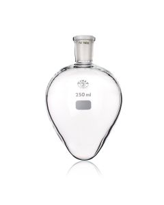 Simax Flasks, Heart shaped, 10ml, 14/23, Borosilicate glass, Pack of 10
