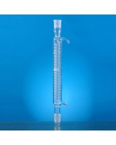 Glassco Condenser, Graham, Coil, Borosilicate glass, Screwthread connectors, 200mm length 19/26