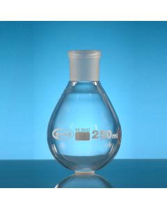 Glassco Florentine, Rotary evaporator flasks, Borosilicate glass, 500ml, 24/29, Pack of 10