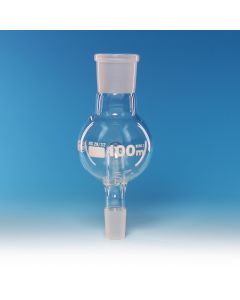 Academy Rotary Evaporator Splash Head, 100ml, 29/32 Socket, 19/26 Cone, Anti-Splash, Borosilicate glass