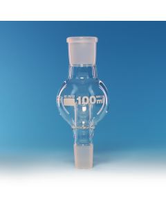 Academy Rotary Evaporator Splash Head, 100ml, 29/32 Socket, 29/32 Cone, Anti-Splash, Borosilicate glass