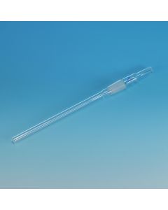 Glassco Air inlet tubes, Straight with cone, Borosilicate glass, Cone 24/29