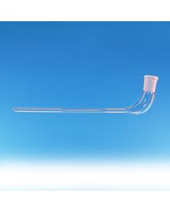 Glassco Bends, Plain, Long, Borosilicate glass, Socket 24/29