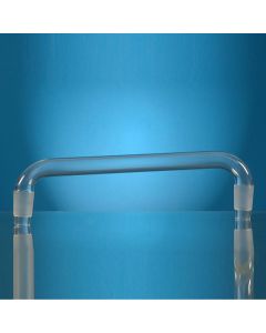 Glassco Bends, Recovery, Vertical, Borosilicate glass, Flask Cone 19/26, Condenser Cone 24/29