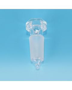 Glassco Stopper, Ends closed, With Tip, Borosilicate glass, 10/19, Pack of 10