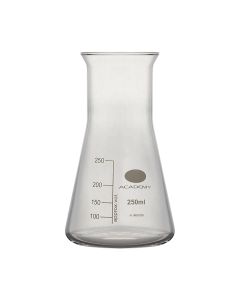 Academy Conical Flask, 200ml, Wide Neck, Borosilicate Glass, Pack of 6