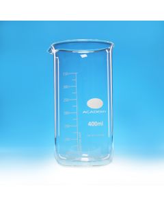 Academy Beaker, 1000ml, Tall Form, With Spout, Borosilicate Glass, Pack of 6