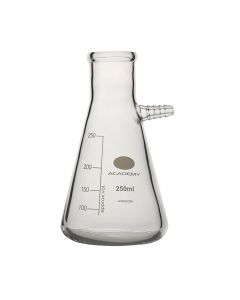 Academy Filter Flask, 5000ml, With Glass Side Hose Connection, Borosilicate Glass
