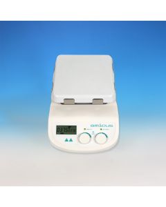 amicus Hotplate Magnetic Stirrer, L.E.D Display, Glass Ceramic Hotplate, Heating Temperature To 550Deg