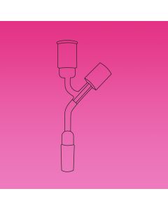 A Plus Adapter, High Vaccum Valve, 19/26