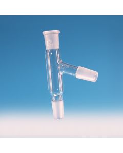 A Plus Adapter, Distilling Head, 2-Neck, Socket 29/32, Bottom Cone 29/32, Side Cone 29/32