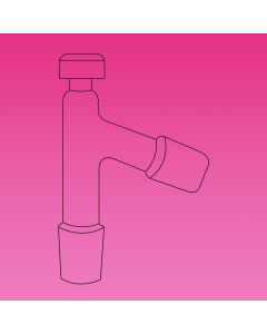 A Plus Adapter, Distilling Head, 2-Neck, 75Deg, Cone 19/26