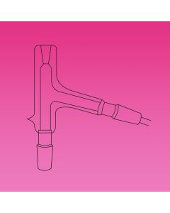 A Plus Adapter, Distilling Head, Thermometer Vacuum Jacketed, 10/19, 29/32