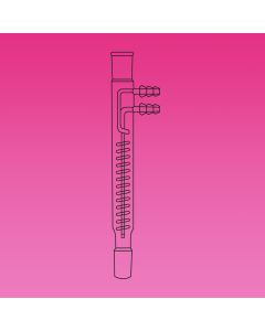 A Plus Condenser, Reflux, Large Cooling Capacity, Coil Length 175mm, Socket & Cone 24/29