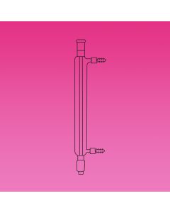 A Plus Condenser, Liebig, Removable Hose Connections, Jacket Length 500mm, Socket & Cone 24/29