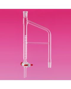 A Plus Distillation Receiver, Dean Stark, 20ml, Socket & Cone 29/32, Ptfe Stopcock 2mm Bore