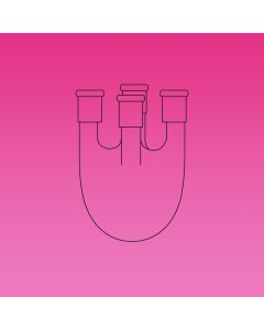 A Plus Flask, Round Bottom, 4-Neck, 1000ml, Parallel Centre Sockets 29/32, Angled Side Sockets 29/32