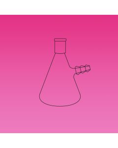 A Plus Flask, Erlenmeyer, With Hose Connection, 1000ml, Socket 24/29