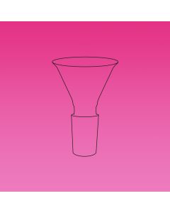 A Plus Funnel, Powder, 75mm, Cone 24/29