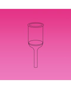 A Plus Funnel, Buchner, 600ml, Porosity M, 90mm Fritted Disc