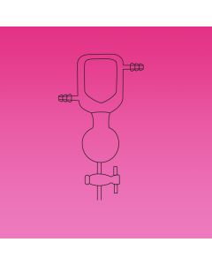 A Plus Vacuum Trap, Micro, Dewar, 100ml, Ptfe Stopcock 2mm Bore
