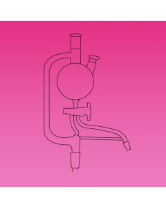 A Plus Solvent Still Head, Greaseless, 250ml, Socket & Cone 29/32