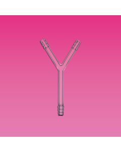 A Plus Tube, Connecting, Y-Shape, 10mm