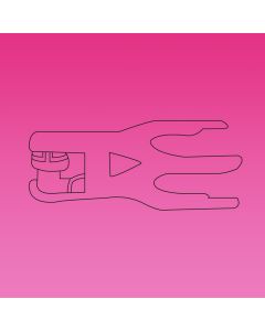 A Plus Clamp, Pinch, Spherical Joint, Stainless Steel, For S35, 35/25 Ball Joint Or #25 O-Ring Joint
