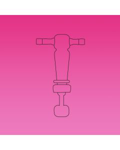A Plus Stopcock Plug, 15.2/30, Ptfe Metering Valve 4mm