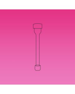 A Plus Microscale, Condenser, Air Reflux, Threaded, Effective Length 100mm, Cone 14/10