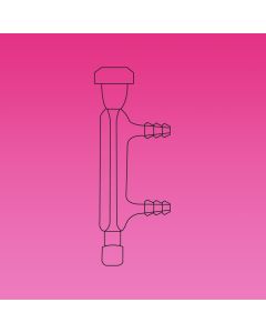 A Plus Microscale, Condenser, Reflux, Threaded, Jacket Length 80mm, Cone 14/10